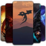 dragon wallpaper android application logo